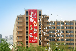 對外經濟貿易大學亞洲最大宿舍樓